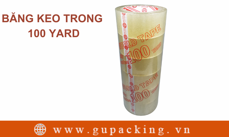 Băng Keo Trong 100 Yard