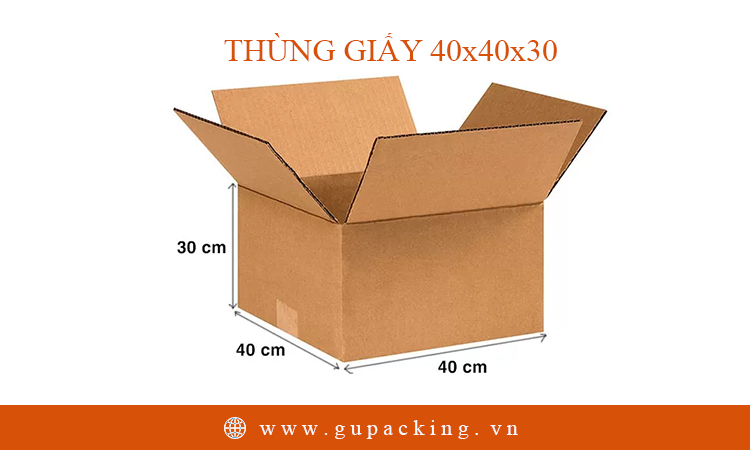 Thùng giấy 40x40x30