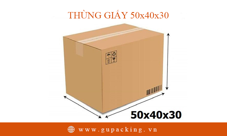 Thùng giấy 50x40x30