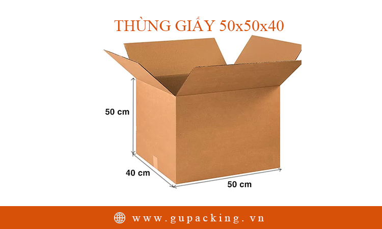 Thùng giấy 50x50x40