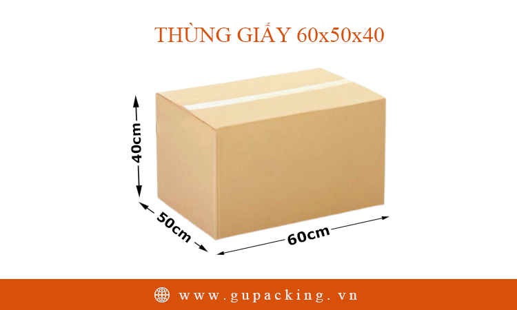 Thùng giấy 60x50x40